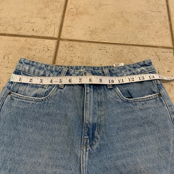 💜 Refuge Mom Vintage High Rise Distressed Denim Jeans - Size 3 - Picture 5 of 6